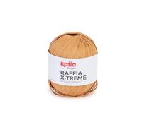 RAFFIA X-TREME de Katia ovillo de 100 gramos y 120 metros. Color Camel (103)