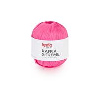 RAFFIA X-TREME de Katia ovillos de 100 gramos y 120 metros. Color Fucsia (106)