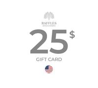 Raffles Hotels & Resorts Gift Card 25 USD Key - UNITED STATES