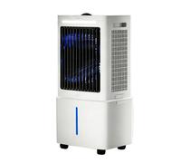 Raffreddatore d'Aria Evaporativo Portatile 25L, 3-in-1 con 2 Ghiaccio e Telecomando, Schermo Touch LED, 3 Velocità, Oscillazione, Timer 12H, Silenzioso 80W per Casa Ufficio Camera