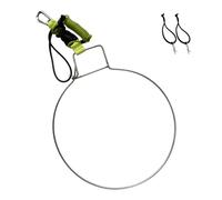 RAFGALDEX Accesorio de Pesca Premium Larguero para Pescado de Acero Inoxidable con Punta de Seguridad y Sistemas de Gancho de Resorte retráctil de 360 kg Larguero para Pescado de Acero Inoxidable