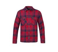 RAFIKI Camisa de escalada de franela Virage para hombre rojo oscuro | XL