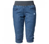 Rafiki Chain Capri pantalón corto mujer - Denim - 40