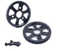 Raflot Engranaje principal de acero endurecido 54T para 1/10 Traxxas Slash Traxxas Rustler Traxxas Stampede Platinum 4x4 VXL 2WD Jato Rally E-REVO Summit T-Maxx 3956 (2 piezas)