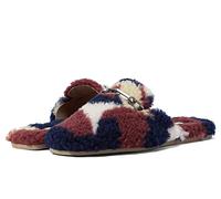 rag & bone Essex Slide, Borgoña Camo Sherpa, 37 EU