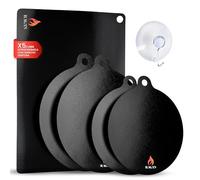 RAGAN BRAND - Protector Vitroceramica Inducción hasta 300ºC - Protector de Placa de Induccion Antirayaduras con 5 Piezas - Cubre Vitrocerámica con Gancho Ventosa - NO para COCINAR