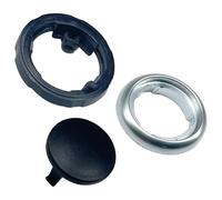 RAGBUSCLE Pomo de volumen, cubierta de botón de control de volumen de audio de radio, compatible con BMW F10 5 Series 2011-2017, BMW F02 7 Series 2009-2015, sustituye a 64119350272, 63139328426 (sin