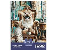 Ragdoll 1000 Piezas Animales Rompecabezas De Desafiantes Juguetes Juego Familiar Adultos Regalos 38x26cm/1000pcs