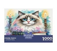 Ragdoll 1000 Piezas Animales Rompecabezas De Desafiantes Juguetes Juego Familiar Niños Regalos 38x26cm/1000pcs