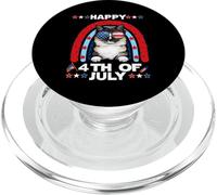 Ragdoll Cat Happy 4th of July Patriotic American Cats Lover PopSockets PopGrip para MagSafe