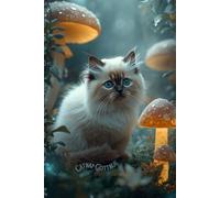 Ragdoll Kitten Journal: A Mushroom Cottagecore Cat Lovers Notebook with Lined Pages for Cozy Thoughts, Slow Living, and Gentle Gratitude Journaling