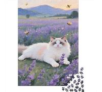 Ragdoll Rompecabezas 1000 Piezas Adultos Entretenimiento Creativo, Juego Educativo Hobby. 1000pcs (75x50cm)