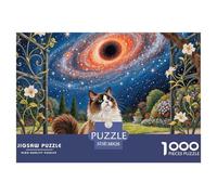 Ragdoll Rompecabezas 1000 Piezas para Adultos Creativo para La Relajación Gato Lindo Mascota Juguete Desafío Obra De Arte 38x26cm/1000pcs