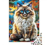 Ragdoll Rompecabezas 1000 Piezas para Adultos Niño Puzzle De Papel Ecológico, Puzzle De Juguete para Regalo, 52x38cm/1000pcs