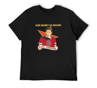 Rage Against The Mach Evil Empire Soul Unisex 100% Cotton Short-Sleeve T-Shirts Black L