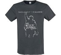 Rage Against The Machine Amplified Collection - The Battle of LA Hombre Camiseta Gris Marengo S