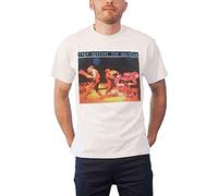 Rage Against The Machine Camiseta Anger Is A Gift oficial unisex color blanco, talla XL, Blanco, XL