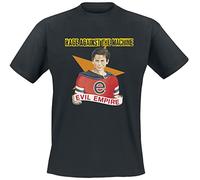 Rage Against The Machine - Camiseta para hombre, diseño de texto "Fear is Our Only God", color negro