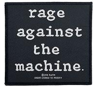Rage Against The Machine Rage Against The Machine Sin clasificar Parche negro-blanco 100% poliéster