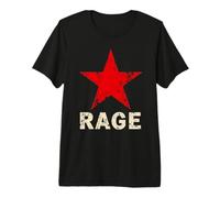 Rage Against The Music en Estilo Vintage Machine Camiseta Premium