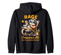 Rage Consumes Me Well It Did Before I Retired Chilling Sloth Sudadera con Capucha