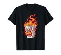 Rage Copa de Fideos flameantes Ramen Picante Extremo Camiseta