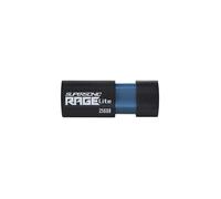 RAGE LITE 120 MB/s 256GB USB 3.2 Negro PEF256GRLB32U
