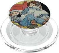 Raggedy ANN & Andy en una Cama (1924) PopSockets PopGrip para MagSafe