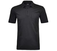 Ragman - Camisa casual - Básico - Cuello de polo - para hombre Schwarz-009 52