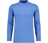 Ragman Camisa de Cuello Alto de Manga Larga para Hombre, M