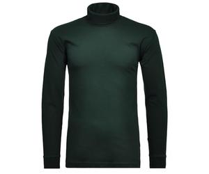 Ragman Camiseta básica de Cuello Alto de Manga Larga para Hombre, XL