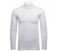 RAGMAN Camiseta de cuello alto de primera capa para hombre, Blanco (Blanco-006), Large
