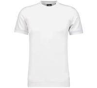 RAGMAN Camiseta de hombre Pima cuello redondo con puños, Blanco-006, XL