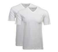 Ragman Camiseta Hombre 2er Paquete - 1/2 Brazo, Camiseta Interior, V-Neck