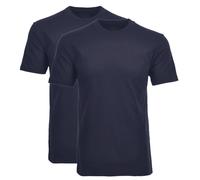 Ragman Camiseta Hombre 2er Paquete - 1/2 Brazo, Interior, Cuello Redondo
