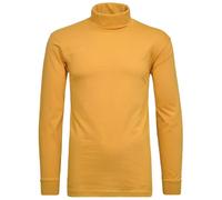 RAGMAN camiseta primera capa de cuello alto hombre, 536 Mostaza, S-8XL