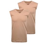 Ragman Hombre Camiseta Interior,2er Paquete - Camiseta Algodón Cuello