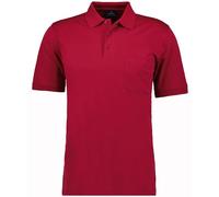 Ragman Polo Básico Cuello de polo manga 3/4 borgoña Hombre Talla L