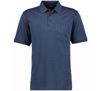 Ragman - Polo - Básico - Cuello de Polo - Manga 3/4 - para Hombre Schieferblau Large