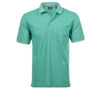 Ragman - Polo - Básico - Cuello de polo - manga 3/4 - para hombre Verde pistacho