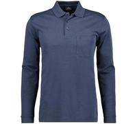 Ragman - Polo - Básico - Cuello de Polo - Manga Larga - para Hombre Azur-778 4XL