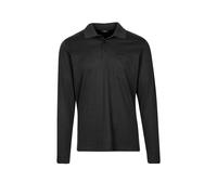 RAGMAN Polo de manga larga gris | XXL