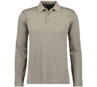 Ragman - Polo de manga larga para hombre beige XL