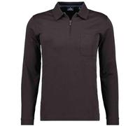 Ragman - Polo de manga larga para hombre Marron - Mokka-083 XXL