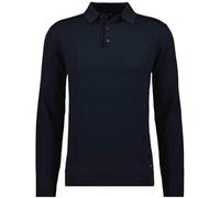 RAGMAN Polo de merino para hombre, Azul Oscuro-711, L