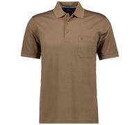 Ragman Polo de Punto Suave para Hombre con Bolsillo en el Pecho, Manga Corta, 4XL