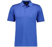 RAGMAN Polo de punto suave para hombre con bolsillo en el pecho, manga corta, XXL
