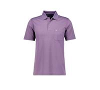 RAGMAN Poloshirt FISHNET morado | M