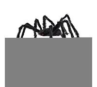 Ragno Gigante | Decorazione Ragno Halloween 200 cm, Prop Peloso Raccapricciante Giardino Porta Patio Festa | Ragno Realistico Peloso Decorazione Spaventosa Per Esterno Interno Casa