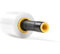 RAGO® Juego de 1 mini de lámina plástica elástica 10 cm, 0,45 kg Transparente Film para embalaje Papel film I Rollos de Plastico para Embalar I Plastico Embalaje I Película de muebles